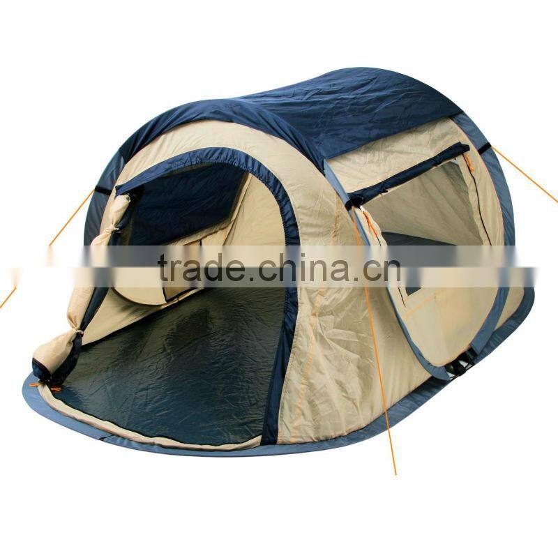 Auto pop-up screen camping tent