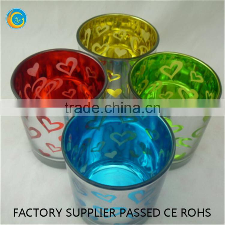 wedding decorations mercury glass votives