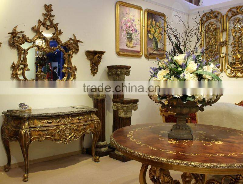 Room Decorative Furniture Marble top plexiglass console table