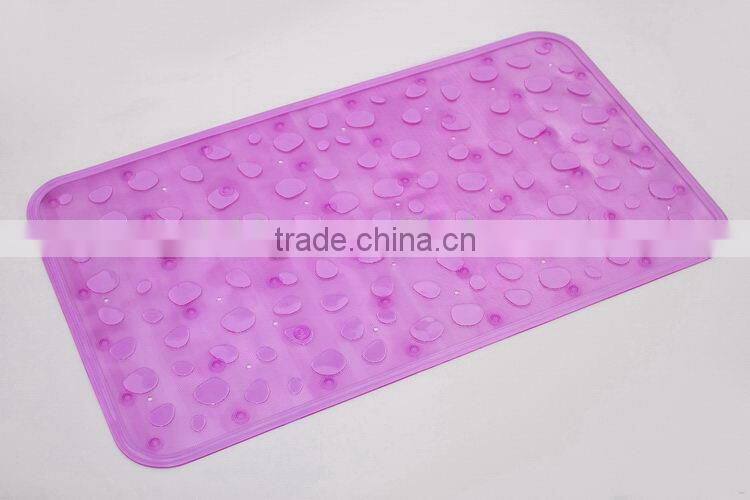 Yiwu low price hot sale anti-slip pvc foam bath mat