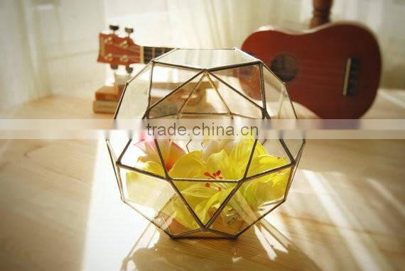 Planter for Indoor Gardening Air Plant Container Gift for Gardeners Glass terrarium