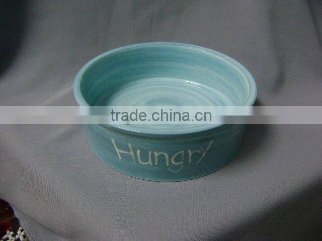bunny pet bowl