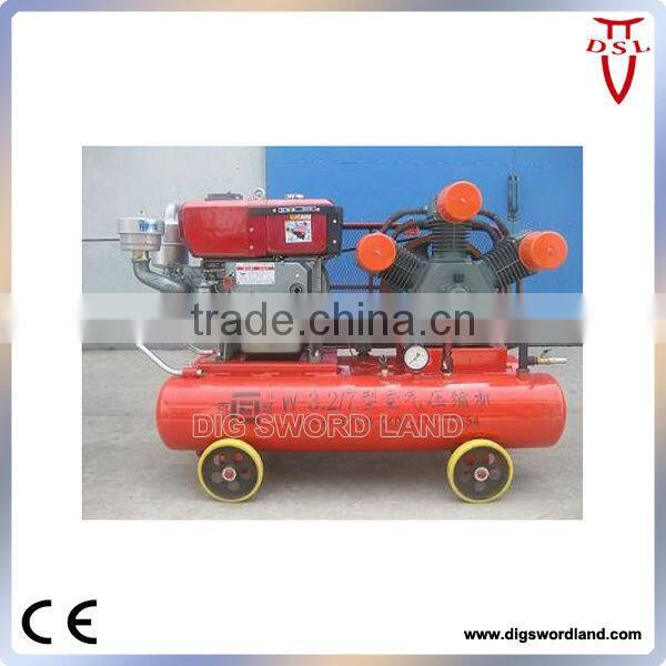 W-3.2/7 Portable Diesel Power Rock Drill Air Compressor
