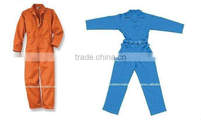 100% Cotton Blue Men Coverall