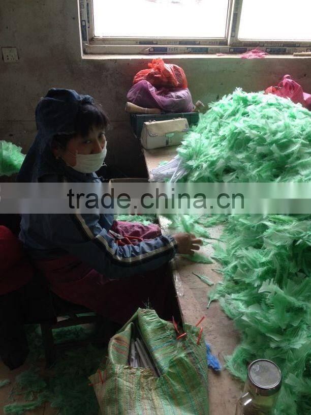 color natural turkey feather duster