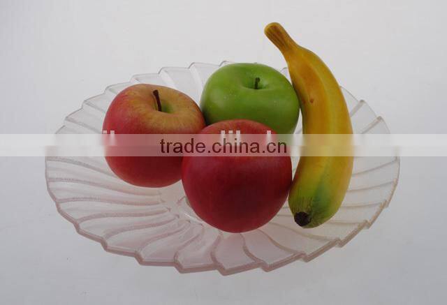 round transparent PS tray