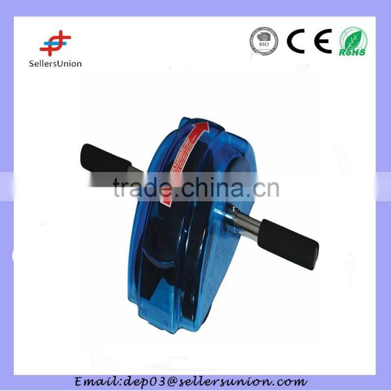 Hot sale PVC abdominal exercise power wheel