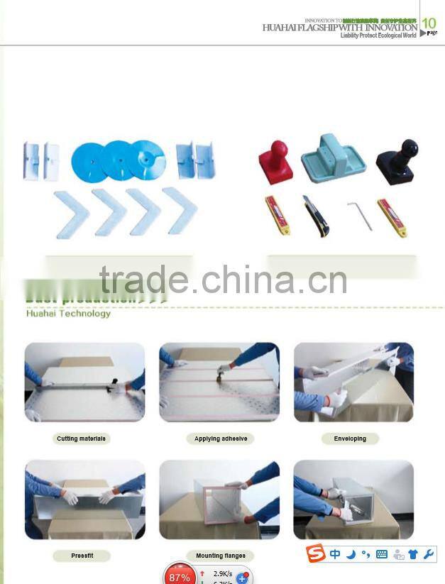 PU foam Air Duct Panel for Building HVAC system