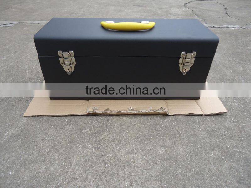 High quality Metal tool box with a tray inside