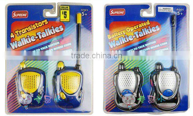 B/O walkie talkie/B/O interphone/Kid interphone/Battery operate toy
