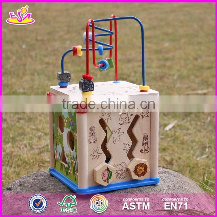 3D wooden puzzle game educational toy for kids W11B132-S