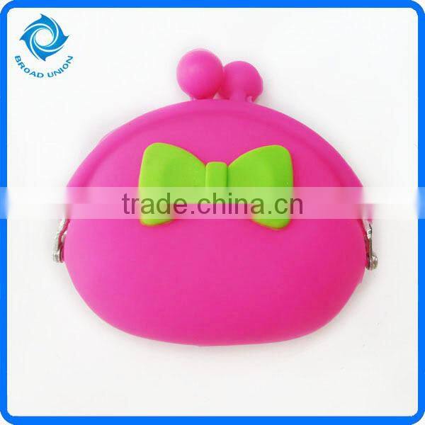 Hot Sale Pink Beautiful Round Wallet Coin Pocket