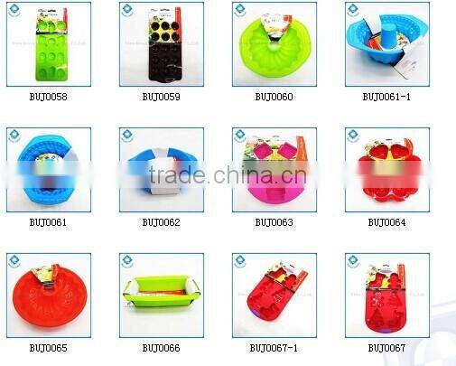 5PC Plastic Heart Shape DIY Cookie Mold