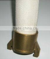 Mill hose with aluminum forest coupling