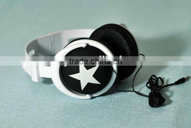 New fashion mix style headphones with cheap price