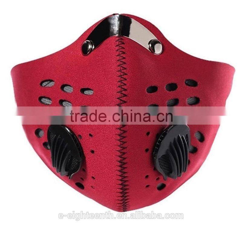 Super Anti Dust Motorcycle Bicycle Cycling Racing Bike Ski Half Face Mask Filter