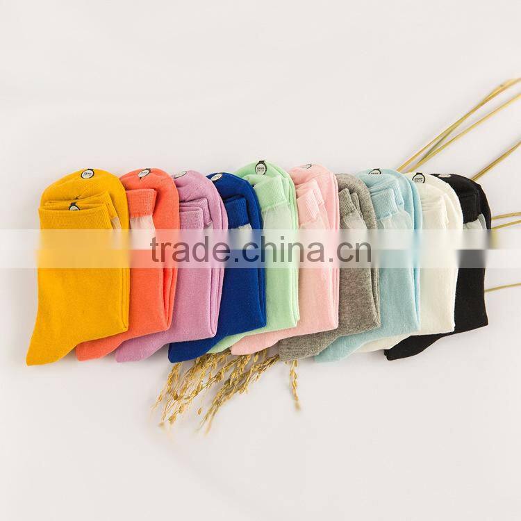 Candy Color Young Girls Socks Cheap Women Socks Wholesale