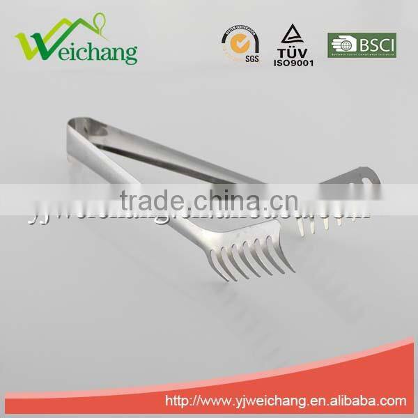 WCE465 Premium Utility whole stainless steel Food Tongs Salad Tongs low price
