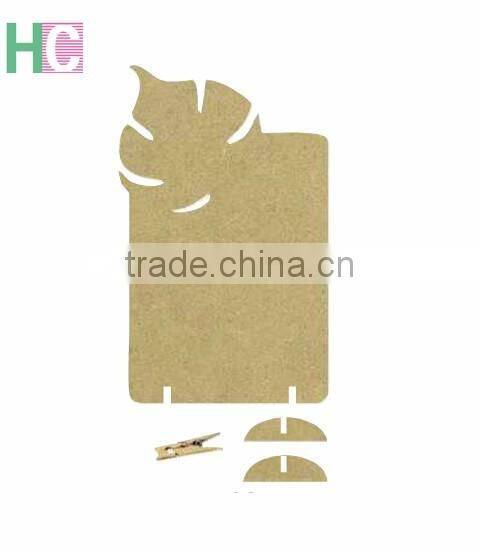 2016 hot sales A4 wood menu board