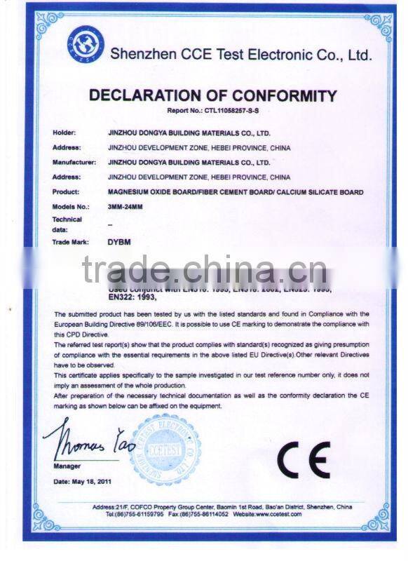 Non Asbestos Fiber Cement Board