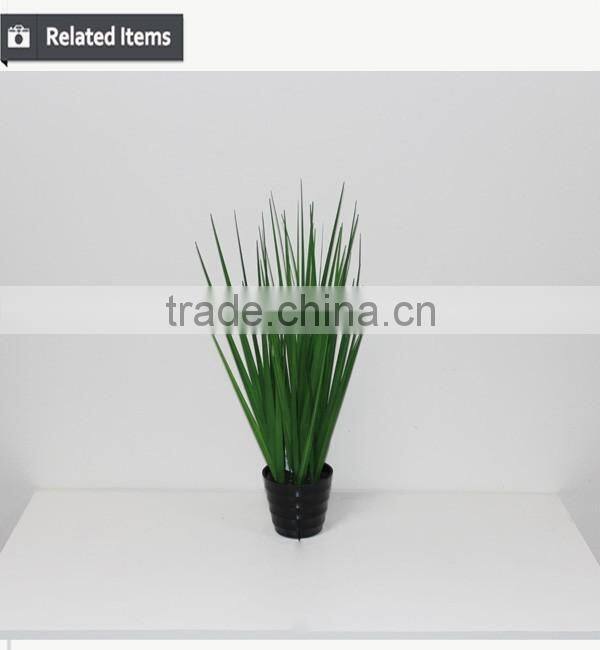 2016 Wholesale Cheap Artificial potted Plant Fake Onion Grass