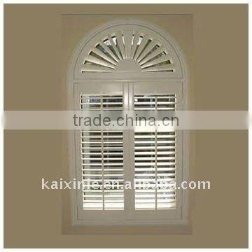 heze kaixin Artistic Enviromental Solid Wooden plantation shutter supplies