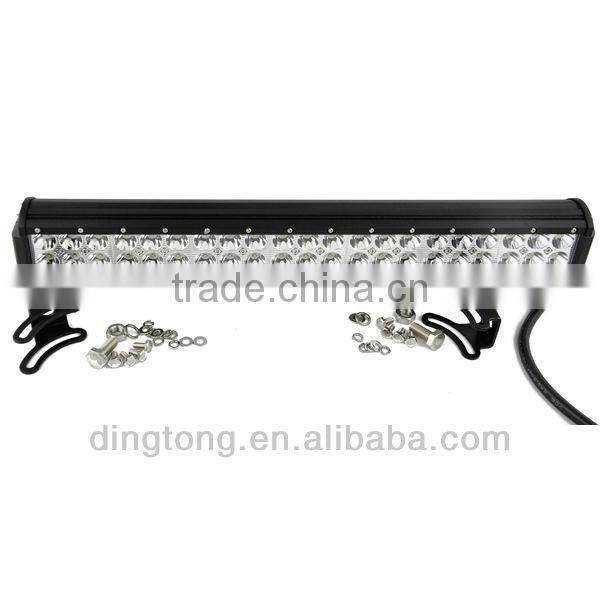remote control 126w led light bar 3D FLASH LED LIGHT BAR flood/spot yellow white light for truck jeep RV SUV ATV