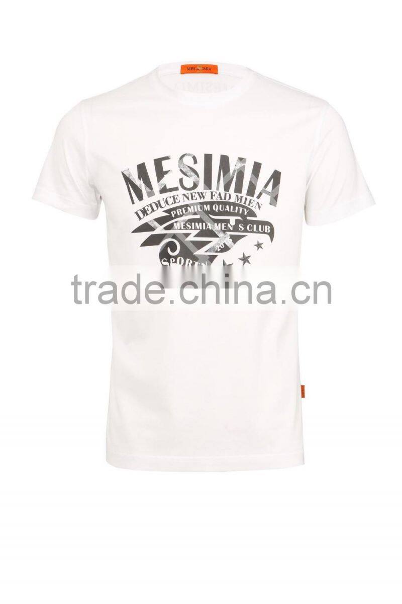 2016 men 's fashion blank t-shirt