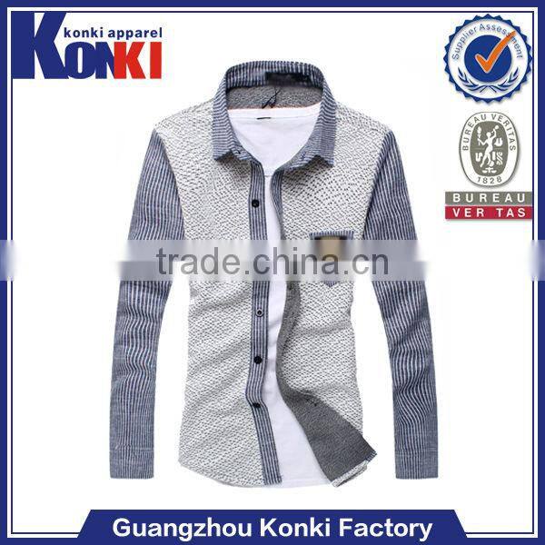 New Arival best price long sleeve mens shirts