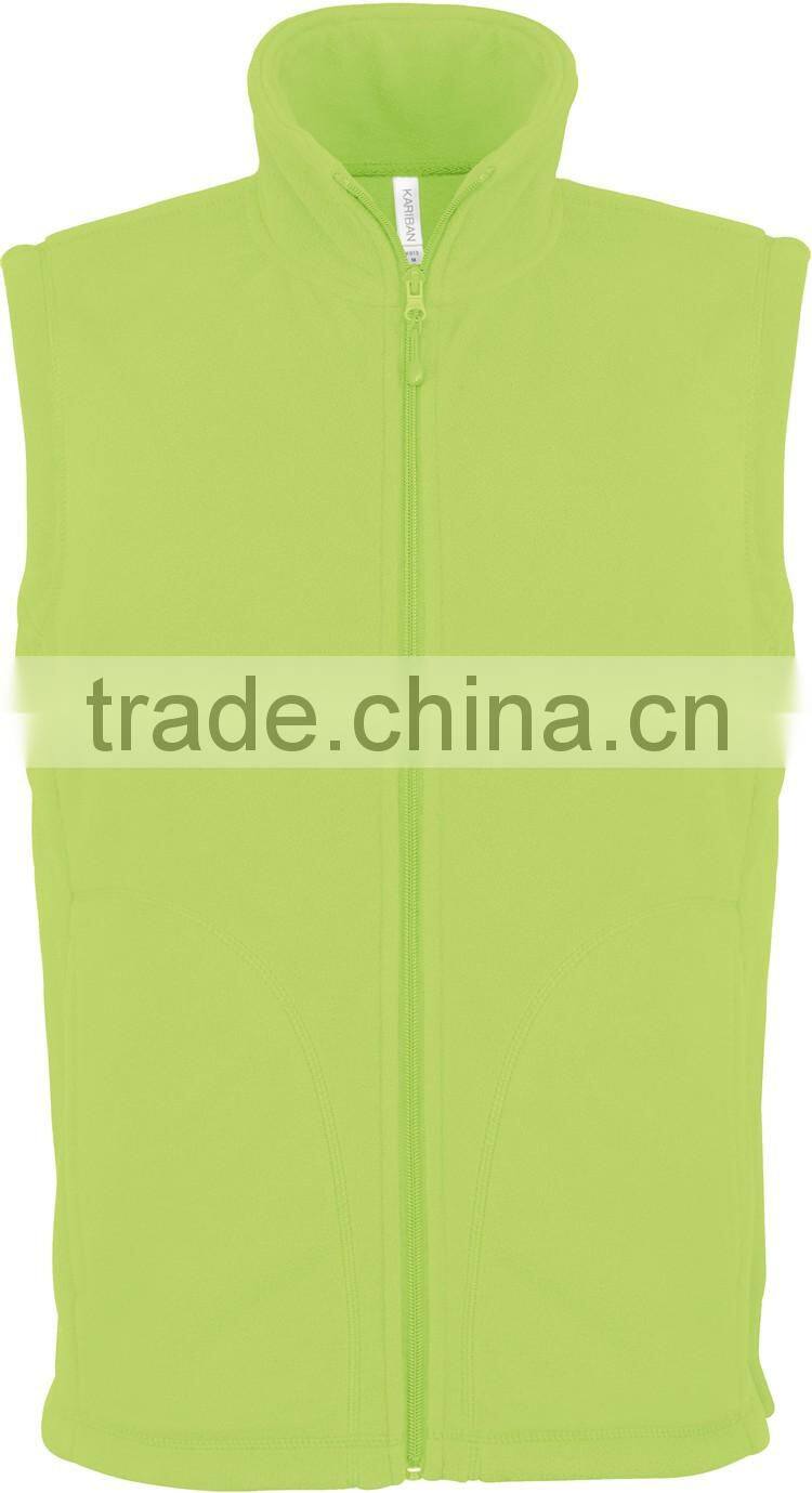 2017 OEM manufacturer polar fleece vest anti-pilling
