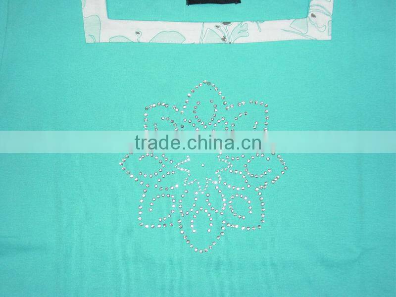 ladies cotton t-shirt ,