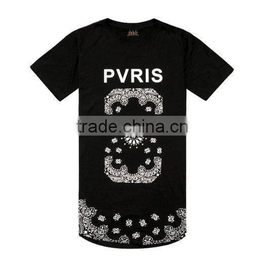 2016 fashion new design youth long tail t shirt