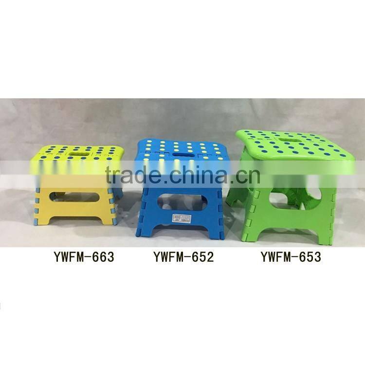 Plastic kids chair school classroom kids folding stool