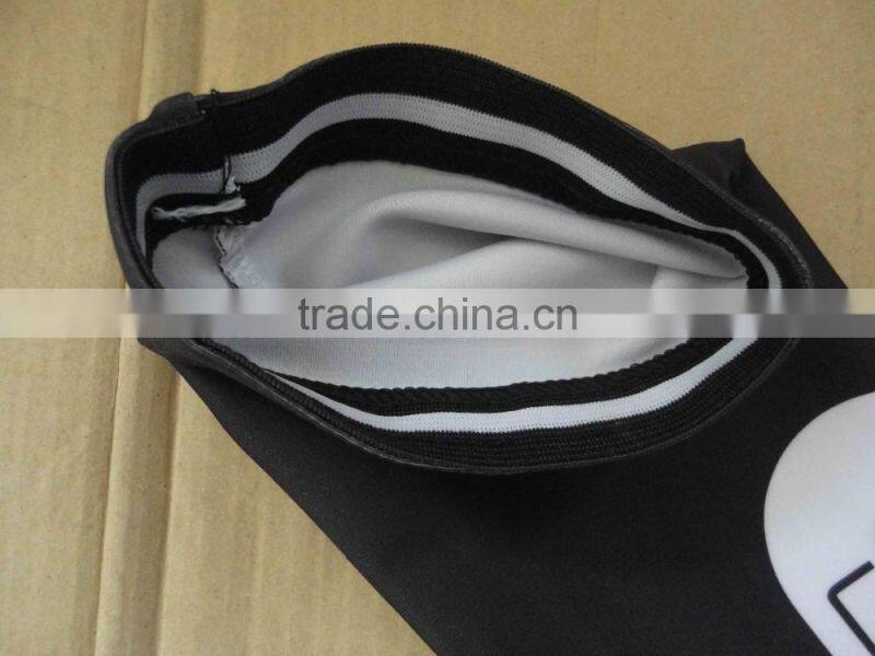 Sublimation arm sleeves sport with silicon gripper on top of sleeves