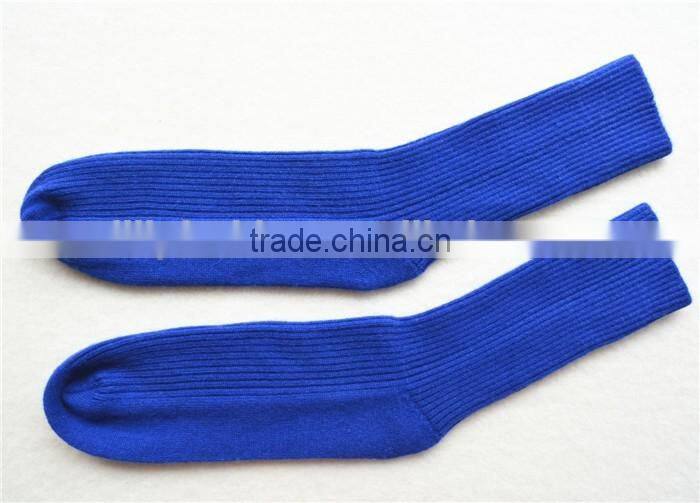 Alibaba China wholesale mens long cashmere flat and rib knit socks