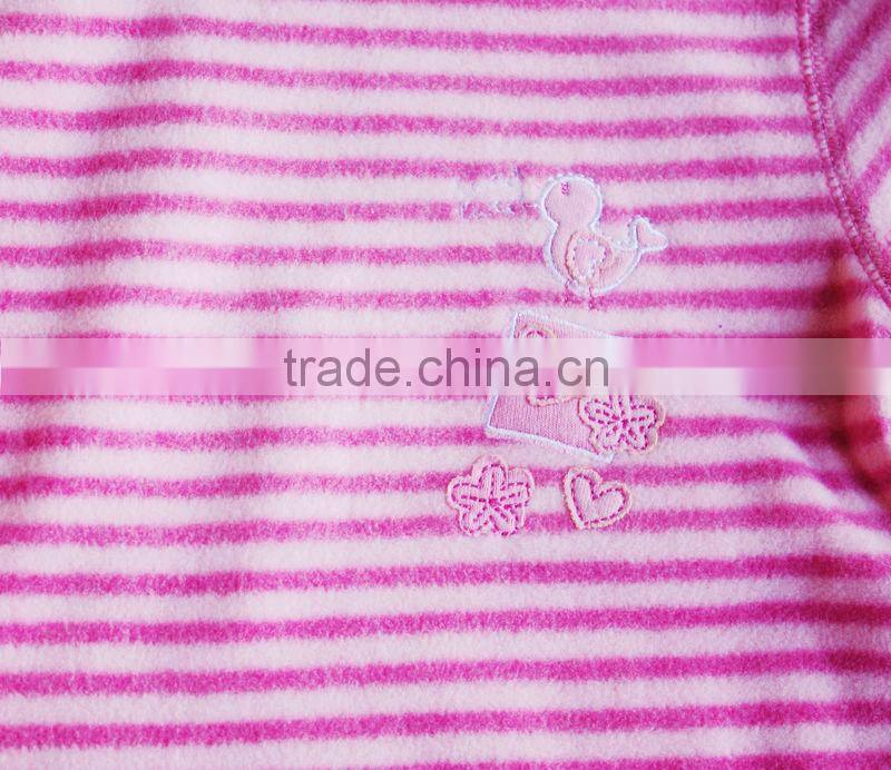 stripe printing cheap wholesale polar fleece jacket fashion hoodies