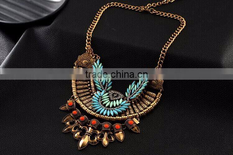 F20005N classical necklace national handmade women necklace