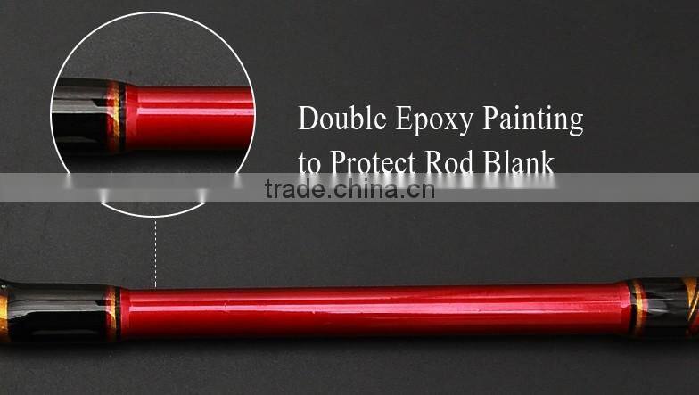 Weihai solid fiberglass trolling rod,boat rod