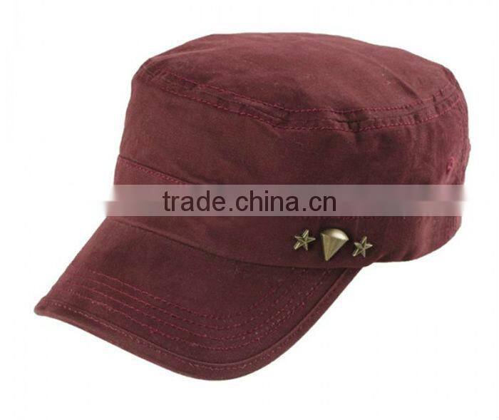 Popular custom rhinestones military caps