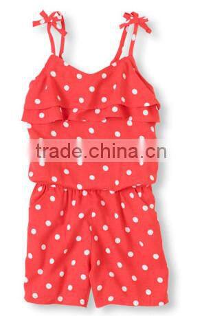 high fashion baby clothes Puffy Ruffled Dress adorable cotton full skirt rose red kid girls cotton dresses clothing suppliers