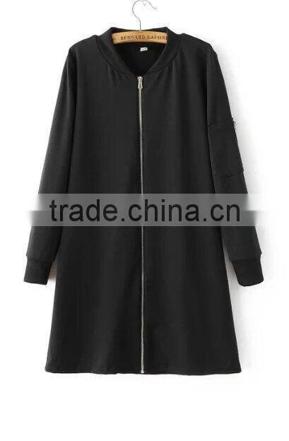 Runwaylover EY1022C OEM service factory direct geometric pattern winter women long jacket coat