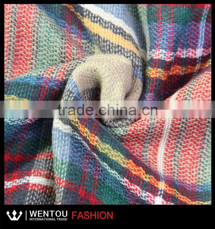 Wholesale HOT SALE Plaid Scarf