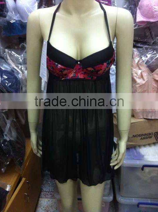 High quality lace sexy lingerie breathable quick dry Fench size hot selling baby doll