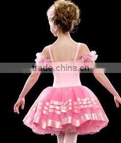 2014 NEW strip dance wear tutu dress costume girls --girls puffy dress sexy costume--flamenco dance dresses