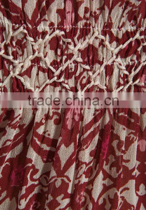 embroidered ruching detail flared sleeves blouse