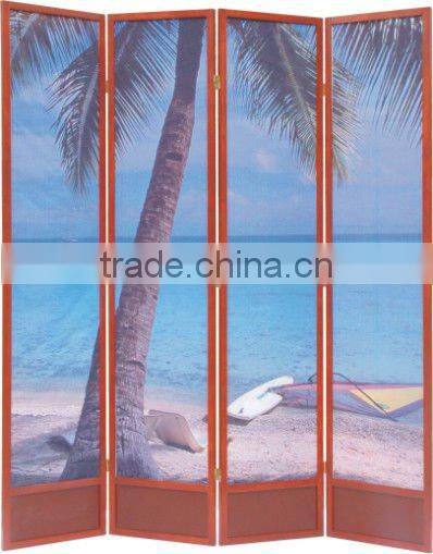 homedecor wooden folding screen / room divider