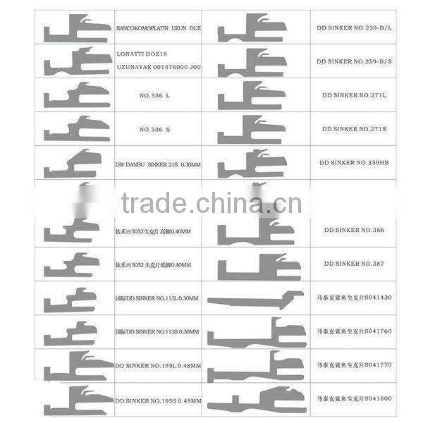 KNITTING MACHINE NEEDLES & KNITTING MACHINE PARTS