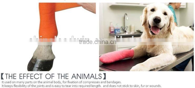 Certificated Non Woven Colorful Self Adhesive Elastic Bandage For People And Pet Use