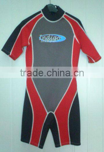 Neoprene shorty wetsuit for surfing /diving