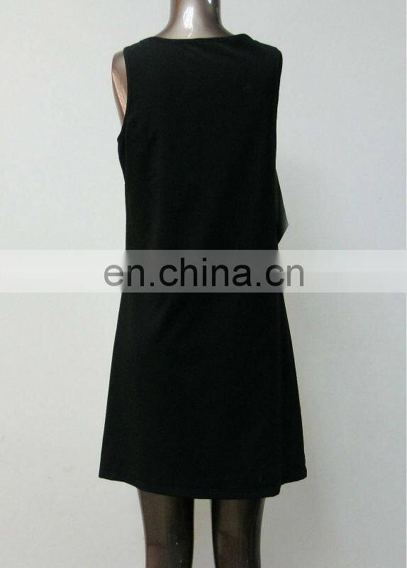 Middle-aged ladies' tiered dress